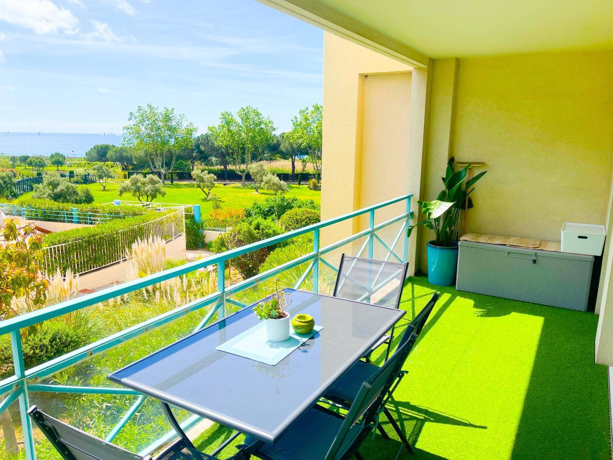 1 Bedroom Sea View, Swimming Pool, Beach On Foot, Parking Antibes Exterior foto